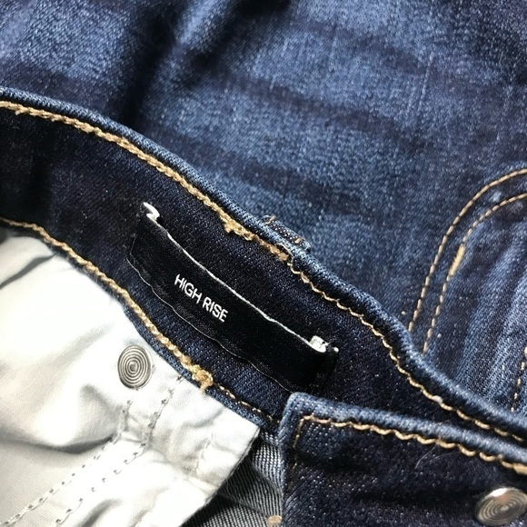 Calvin Klein Jeans Stone Wash Cutoff Bermuda Repreve Stretch Jean Shorts Size 4 - Picture 13 of 13